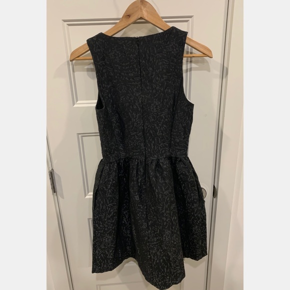Armani Exchange Embroidered Fit & Flare Dress - Picture 3 of 6